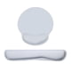 thumbnail image 1 of Juego de soporte de muñeca Teclado de espuma viscoelástica Reposamuñecas Juego de alfombrillas de ratón Teclado Alfombrillas de ratón con tela de licra Base de goma antideslizante Gris Romacci Juego de soporte de muñeca, 1 of 6