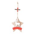 thumbnail image 1 of Toystoory Colgador de puerta Colgante de pared Adorno de Navidad Accesorios de festival Decorativo Sala de estar Atractivo Aniversario Calcomanía de Kits de decoración para fiestas Patrón de ciervo Toystoory HA069606-01, 1 of 6