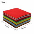 thumbnail image 3 of 40PCS Felt Fabric Sheets 8x12 inch，40 Assorted Colors Felt Fabric Sheets Patchwork Sewing Craft Perfect for DIY Crafts  Sewing, 3 of 7