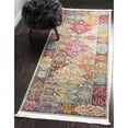 thumbnail image 2 of Unique Loom 3139633 2 ft. 7 in. x 10 ft. Marta Baracoa Runner Rug, Multi Color, 2 of 2