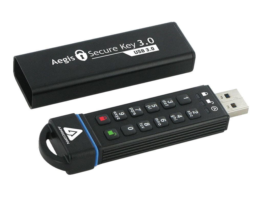 Apricorn Aegis Secure 3.0 - USB flash drive - 60 GB Walmart.com
