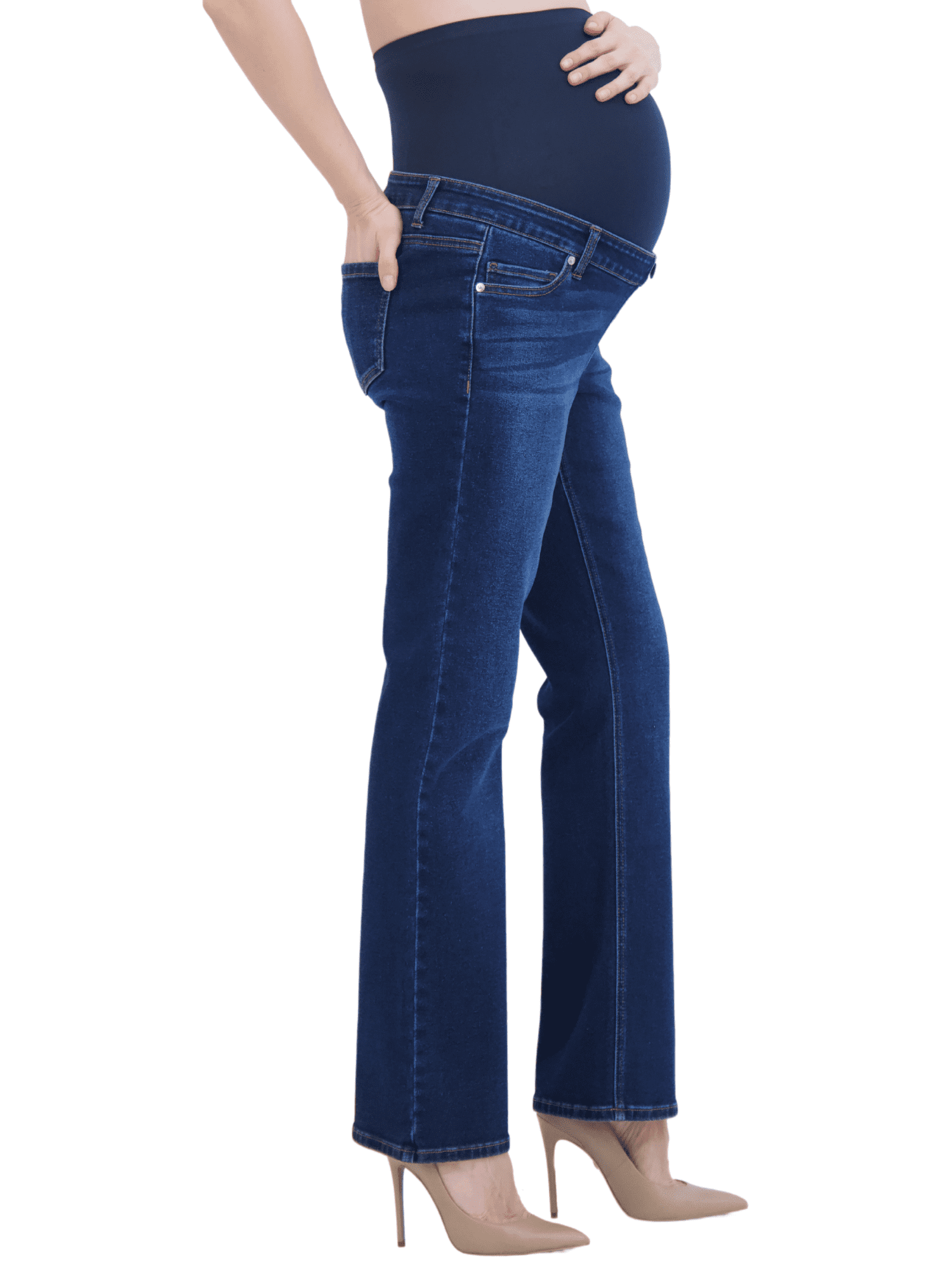 Time and Tru Maternity Bootcut Jean, Sizes S-XXL