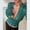 Green, variant on Solid Color Slim Fit V Neck Long Sleeve Lace Camisole Top Sexy and Elegant Blouse for Evening Casual Wear