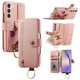 thumbnail image 1 of For Samsung Galaxy S23 Case RFID Blocking Zipper Wallet PU Leather Mobile Cover - Pink, 1 of 5
