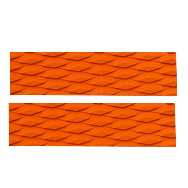 Almohadilla de para Skimboard , 2 uds., barra de agarre para cubierta de barco, tabla de Surf, almohadilla trasera para Kiteboard naranja shamjiam Pad de tracción de tabla de surf