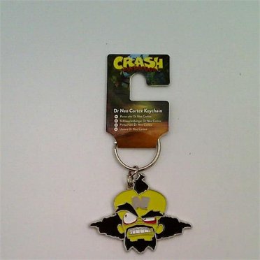 Official Crash Bandicoot Dr Neo Cortex Key Chain