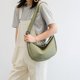 thumbnail image 1 of Bolso bandolera de lona Hobos para mujer de gran capacidad (verde oscuro) Tmvgtek Para estrenar, 1 of 9
