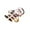 Santa Claus, variant on Christmas Santa Claus Statement Open Ring - Rhinestone Colorful CZ Elegant Pearl Mrs Claus Xmas Holiday Party Costume Decor Adjustable Finger Rings Promise Band Exaggerated Cute Jewelry for Women