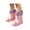 Pink-090, variant on Toddler Kitty Rain Boots Kids Boys Girls Waterproof Lightweight Boots