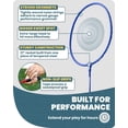 thumbnail image 4 of Boulder Sports Badminton Rackets - Lightweight Badminton Racket Set with 3 Shuttlecocks and Racquet Case - Badminton Set for Backyard or Outdoor Games, 4 of 5