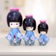 thumbnail image 4 of 3 Uds Muñeca Japonesa Creativa Regalo Coleccionable Muñecas Decoración Hecha a Mano Adornos para Decoración Adornos Navidad Regalos de Mesa Azul SM SunniMix muñecas japonesas, 4 of 8