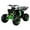 Gray/Black, variant on Coolster 125cc Fully Automatic Mid Sized Sport ATV 3125F2