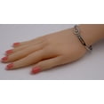 thumbnail image 5 of Stainless Steel Rhinestone Bangle - Multiple Color Options, 5 of 5