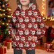 thumbnail image 5 of Sudadera con capucha para niñas y niños, sudadera de manga larga con cuello redondo y estampado de moda, jersey con bolsillo, sudadera de poliéster para niñas, 5 of 8