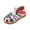 Purple, variant on Win s Way Kids' Closed-Toe Sandals, Adjustable Buckle Non- Sole, Boys Girls 3-11 Years, Rainbow