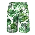 thumbnail image 5 of KPOPLK Mens Swim Trunks Quick Dry Swim Shorts with Mesh Lining Funny Swimwear Bathing Suits 7inch(Green,XXXXL), 5 of 5