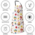thumbnail image 6 of Bingfone Childrens Party Apron Gifts For Men, Women Professional Grade Chef Apron for Kitchen,BBQ & Grill, 6 of 8