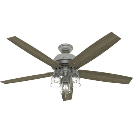 

Hunter Churchwell 60 Led Churchwell 60 5 Blade Led Indoor Ceiling Fan - Silver