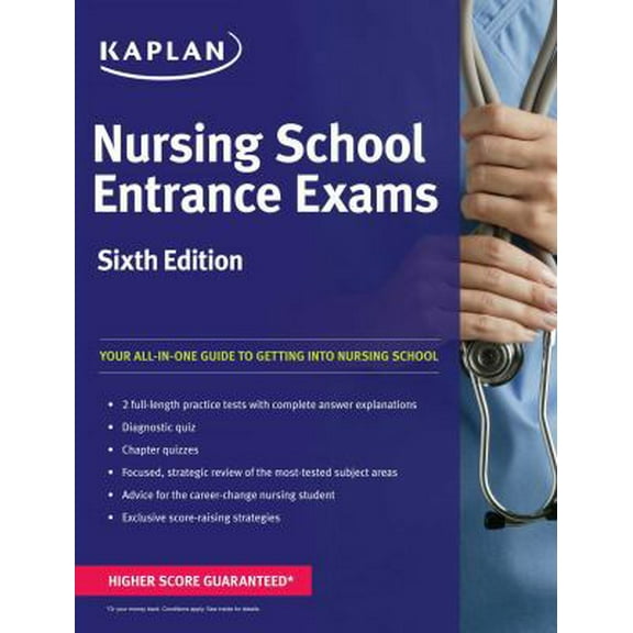Pre-Owned Kaplan Nursing School Entrance Exams (Paperback) 1618656023 9781618656025