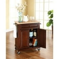 thumbnail image 4 of Crosley Furniture Compact Wood Top Kitchen Cart, 4 of 5