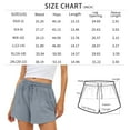 thumbnail image 6 of SUNBS Athletic Shorts for Women Running Gym Workout Summer Cotton Sweat Shorts with Pockets Hiking Casual Clothes, 6 of 6