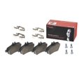 thumbnail image 2 of Brembo Brake Pad P50140 FMSI Number D1646-8874; Low-Metallic; Set Of 4; With Hardware/Brake Caliper Screws, 2 of 4