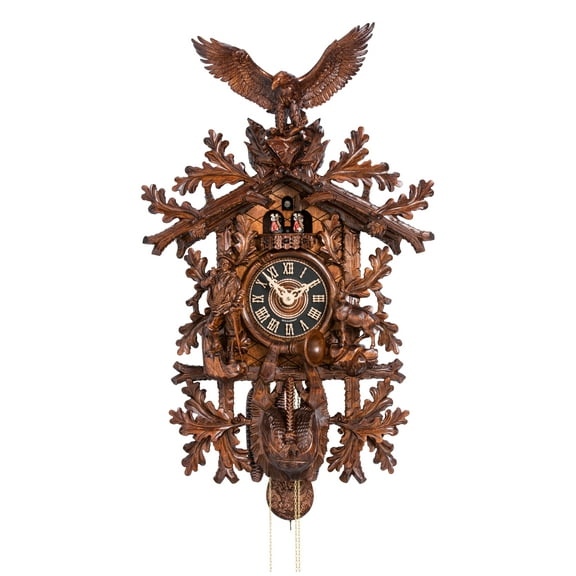 Cuckoo Clock Hunting clock,Eagle, Hunter