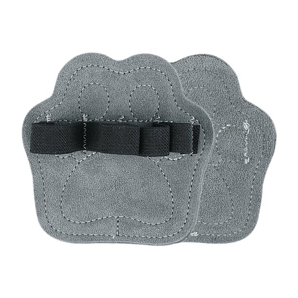 2 almohadillas de agarre para levantamiento de pesas, protección de palma antideslizante, accesorios de ejercicio Azul