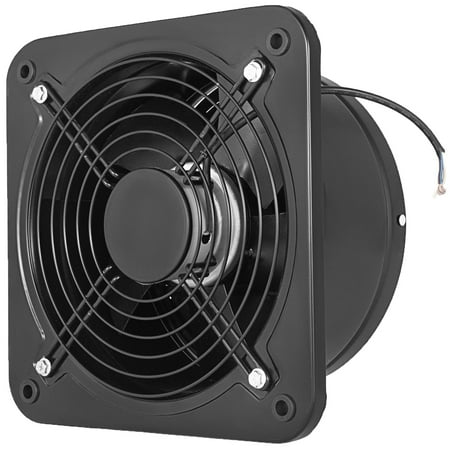 

VEVOR Industrial Ventilation Extractor Metal Axial Exhaust Commercial 12 inch Air Blower Fan 250MM Opening Exhaust Fan 2800 RPM Low Noise Stable Running