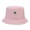 Pink, variant on Unisex St. Patrick's Day Bucket Hat Green Shamrock Embroidered Travel Sun Beach Hats Summer Outdoor Casual Fisherman Hat for Women Men Teens