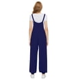 thumbnail image 4 of MintLimit Women's Loose Suspender Trousers Wide Leg Overalls Jumpsuit Romper Harem Pants Plus Size, 4 of 4