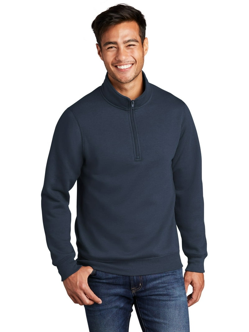 Port & Company Men's Core Fleece 1/4-Zip Pullover Sweatshirt
