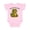 AD-Pink, variant on Snappy but Sweet Cute Alligator Boys or Girls Baby Bodysuit