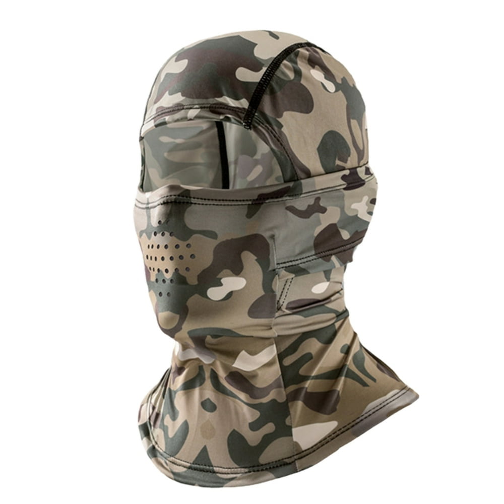 Chapeau Cagoule Moto Masque en Non-tissé Multifonction pour Temps Froid