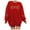 Red, variant on Women'S Sweatshirt Long Sleeve Sweatshirt Sweatshirt Pullover Women Orange Crewneck Women Fall Clothes Clothes for Women