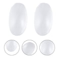 thumbnail image 3 of KAKOWELY 1 Pair Shoulder Pads Invisible Shoulder Padding Cushion Shoulder Enhancer,5.12"X2.76"X0.31", 3 of 4