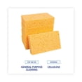 thumbnail image 7 of Medium Cellulose Sponge, 3.67 X 6.08, 1.55" Thick, Yellow, 24/carton | Bundle of 5 Cartons, 7 of 7