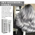 thumbnail image 6 of Silver Gray Hair Dye Cream,Light Grey Silver Colour Cream,Long Lasting Non-Damaging Gray Hair Cream,Instant Silver Gray Hair Dye,for All Hair Types, Easy to Apply Color,1PCS, 6 of 10