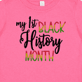thumbnail image 4 of Inktastic My 1st Black History Month Boys or Girls Baby T-Shirt, 4 of 5