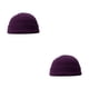 thumbnail image 2 of Qarigey Gorro de a prueba de frío para mantener el calor a prueba de viento gorro de lana transpirable para deportes al aire libre gorros Púrpura 2piezas Qarigey CBP227976, 2 of 6