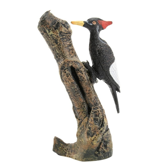Mobutofu 1Set Bird Model for Kids PVC Woodpecker Shape Realistic Design Ornament