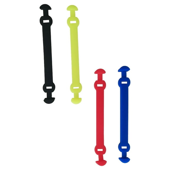 Silicone Tennis Dampeners Racket Absorbers Stretchy Silicone 4Pcs Set Portable Tennis Accessory