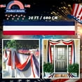 thumbnail image 3 of 250 Anniversary Usa Flag 4Th Of July American Bunting Flag 220Ft Usa Patriotic Banner Flag Outdoor Decorations 4Th Of Bunting Decorate Home Garden Outside Décor Independence Day Memorial Day, 3 of 7