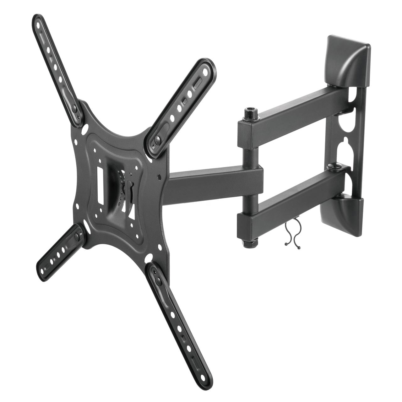 Full-motion TV Wall Mount for most 23"-55" flat panel TVs in Black
