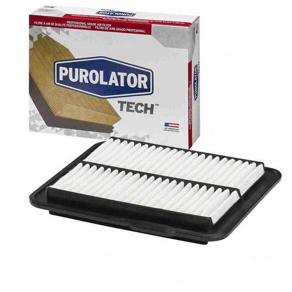 Purolator TECH Air Filter compatible with Chevrolet Malibu 2.4L 3.5L 3.6L L4 V6 2008-2012