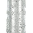 thumbnail image 2 of A&B Home  Antique Style Tall Glass Flower Vase with Etched Pattern - Antique Silver, 2 of 3