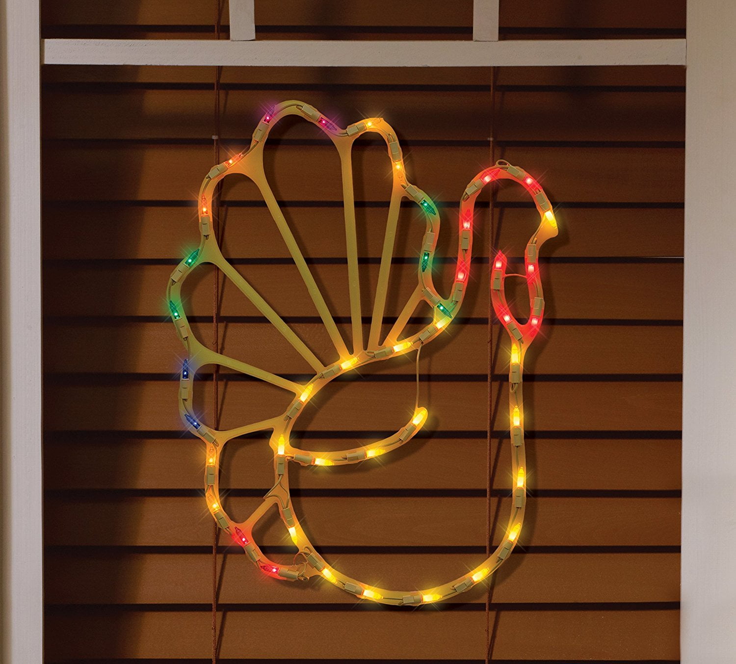 thanksgiving window lights