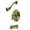 Antique Brass, variant on Kingston Brass KB3637ACL American Classic Single-Handle Tub and Shower Faucet, Brushed Brass
