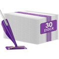 thumbnail image 1 of (30 Pack) Disposable Mop Pad Refills Compatible with Swiffer WetJet, Spray Cleaning Replacement Pads, Multi-Surface Mop Pad Refills for Floor Cleaning, 30 Pieces Spare Pack, 1 of 7