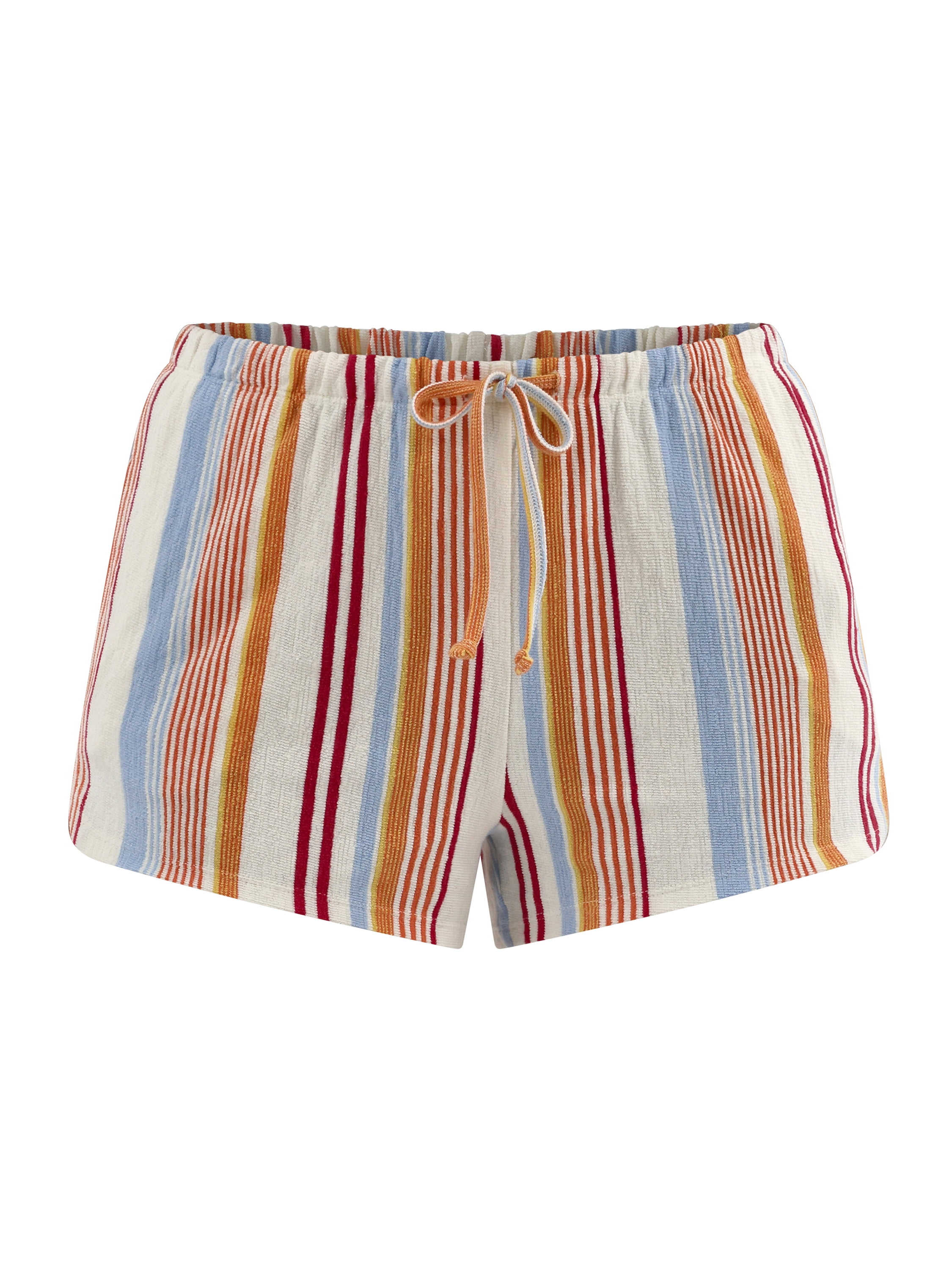 No Boundaries Striped Baja Shorts, 2.5'' Inseam, Women's